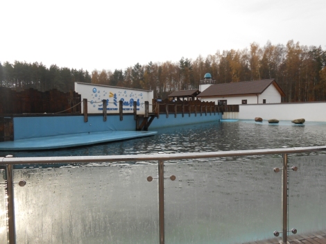 Duży basen przed modernizacją. 